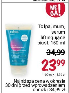 Serum liftingujące biust Tołpa dermo body mum promocja