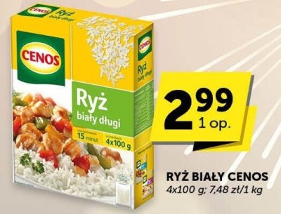 Ryż biały Cenos promocja w Groszek
