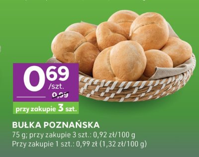 Bułka poznańska promocja w Stokrotka