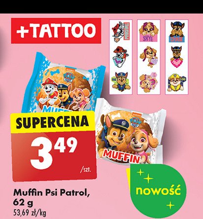 Muffin psi patrol promocja