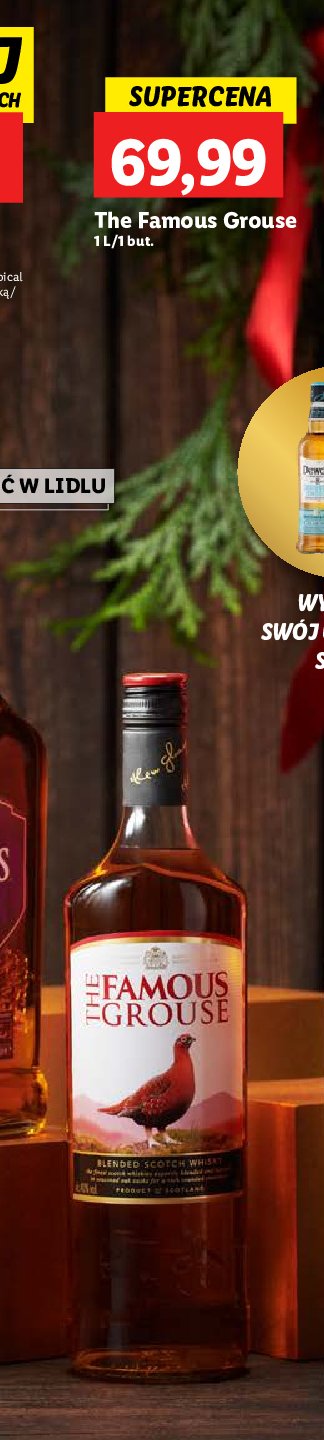 Whisky The famous grouse promocja w Lidl