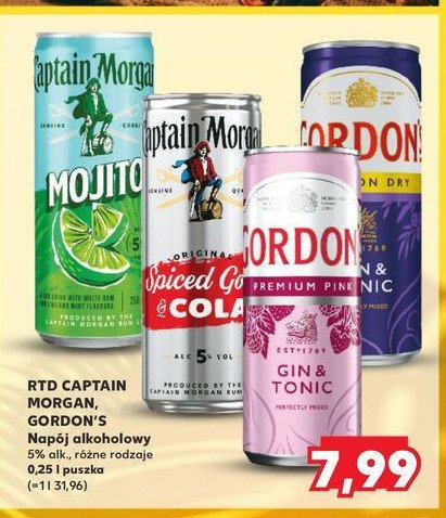 Drink Captain morgan mojito promocja