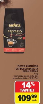 Kawa ziarnista promocja w Carrefour