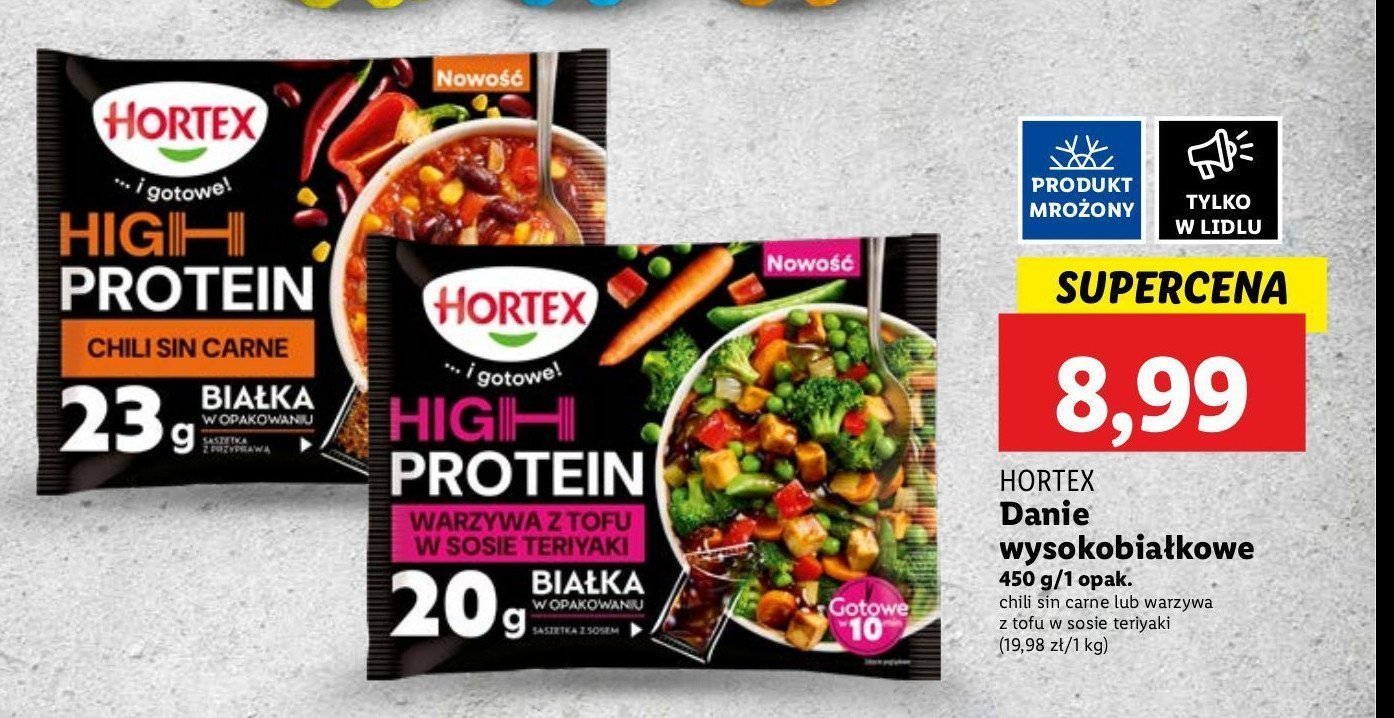 Chili sin carne Hortex promocja