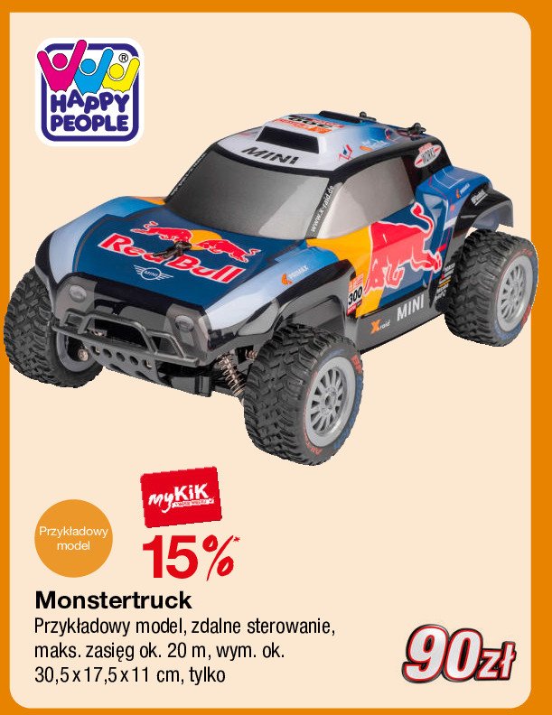 Monstertruck HAPPY PEOPLE promocja