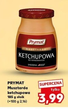 Musztarda ketchupowa Prymat promocja