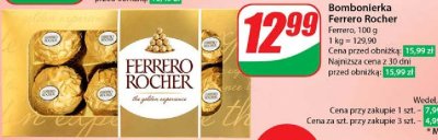 Bombonierka Ferrero rocher promocja