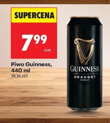 Piwo Guinness 440 ml promocja w Biedronka