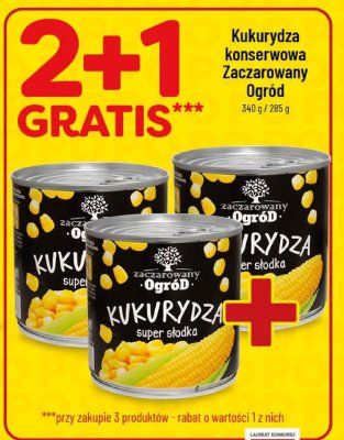 Kukurydza konserwowa Zaczarowany Ogród promocja w POLOmarket