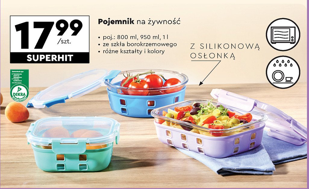 Pojemnik szklany 8000 ml promocja