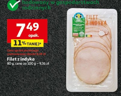 Filet z indyka promocja w Auchan