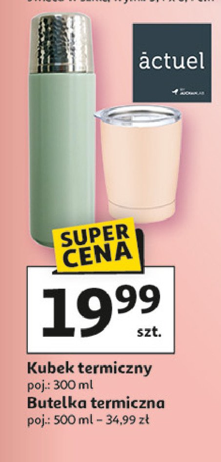Kubek termiczny 300 ml Actuel promocja w Auchan