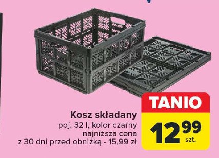 Kosz składany 32 l promocja