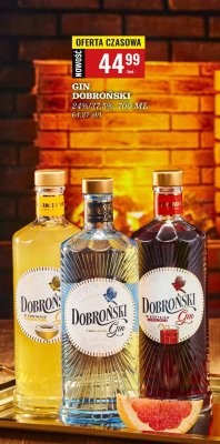 Gin Dobroński promocja w Biedronka