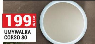 Umywalka CORSO 80 promocja w Merkury Market