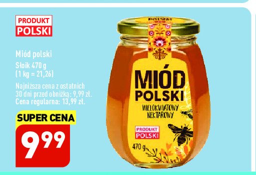 Miód wielokwiatowy Miód polski promocja