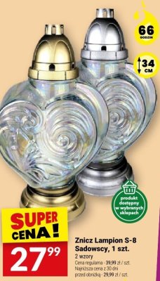 Znicz Lampion S-8 Sadowscy, 1 szt. promocja w Twój Market