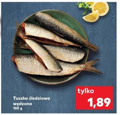 Tusza śledziowa wędzona promocja w Kaufland