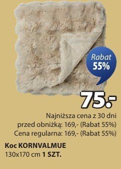 Koc KORNVALMUE promocja w Jysk