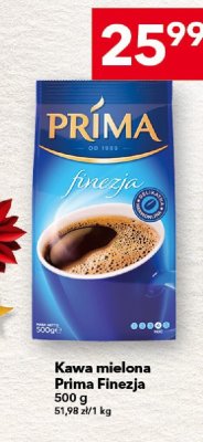 Kawa mielona Prima Finezja 500 g promocja w LEWIATAN