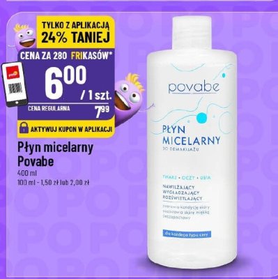 Płyn micelarny Povabe promocja w POLOmarket
