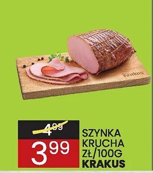 Szynka krucha Krakus promocja w Wafelek