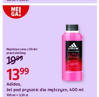 Żel pod prysznic muscle relax Adidas active skin & mind promocja