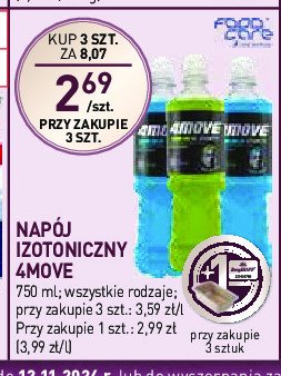 Napój multifruit 4move promocja