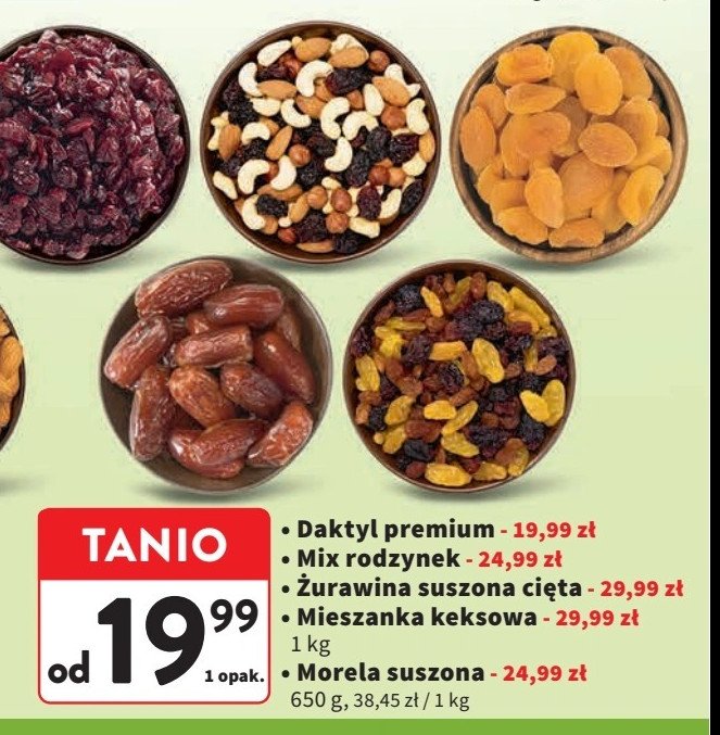 Rodzynki promocja w Intermarche