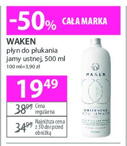 P艂yn do p艂ukania ust Waken promocja
