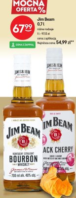 Whisky Jim Beam Black Cherry 0,7l promocja w Żabka