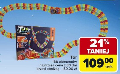 Tor 188 elementów promocja w Carrefour