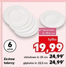 Talerze głębokie 22.5 cm promocja