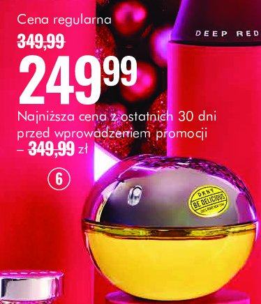 Woda perfumowana Dkny be delicious promocja w Super-Pharm