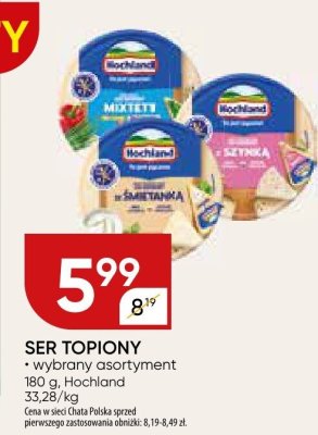 Ser topiony Hochland promocja w Chata Polska