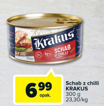 Schab z chilli Krakus animex promocja