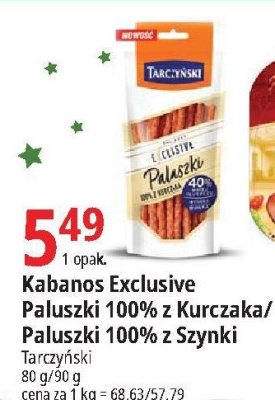 Kabanosy wieprzowe Tarczy艅ski exclusive promocja