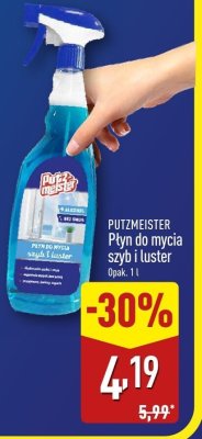 Płyn do mycia szyb i luster promocja w Aldi