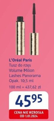 Tusz do rzęs L'Oréal Paris Volume Million Lashes Panorama promocja w Drogerie DM