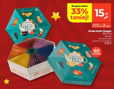 Zestaw herbat Hexagon Fruit Tea promocja w Dealz