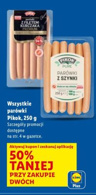 Wszystkie parówki promocja w Lidl