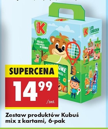 Mus owocowy mix Kubuś mus 100% promocja