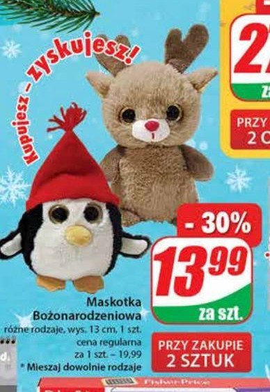 Maskotka pingwin 13 cm promocja