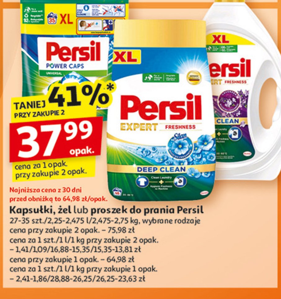 Żel do prania deep clean lavender Persil expert promocja