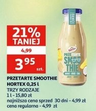 Smoothie ananas-kokos-chia Hortex przetarte promocja