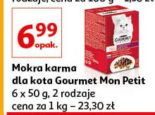 Karma dla kota kurczak kaczka indyk Purina gourmet mon petit promocje