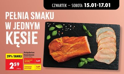 Polędwica łososiowa Wędliniarnia classic promocja w Biedronka