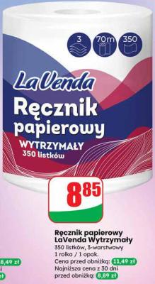 Ręcznik papierowy promocja w Dino