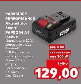 Akumulator smart paps 204 a1 Parkside performance promocja