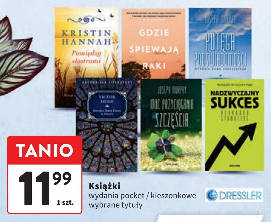 Jospeh muprhy "moc przyciągania szczęścia" promocja w Intermarche